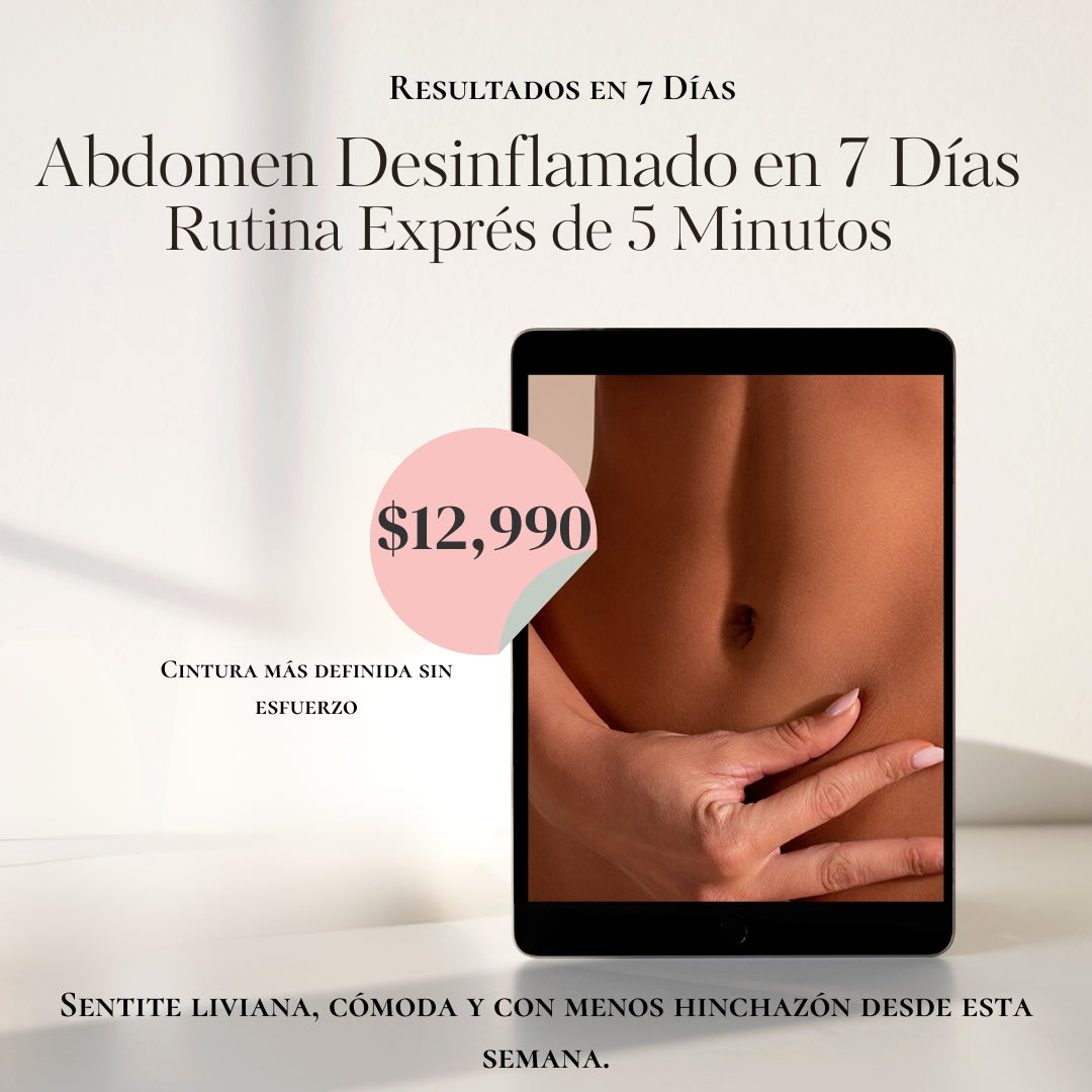 Guía de Desinflamación Exprés 5 minutos